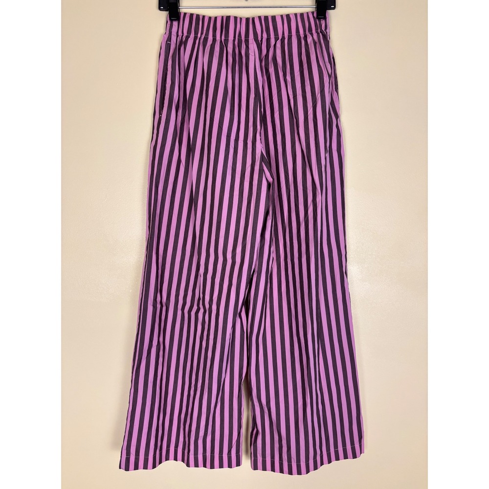 NEXT Stripe Cotton Button-Up Shirt & Pants Set Pink Girls Size 13yrs Casual wear - Picture 15 of 16